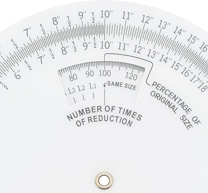 Westcott 5" Proportional Scale, White (PS-69)