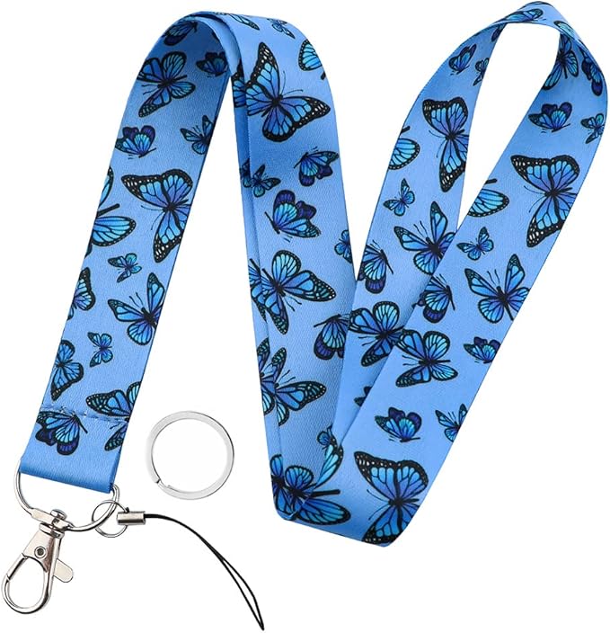 Yiflin Cute Neck Lanyard for Keys, Wallet, Id Card Holder, Cool Keychain Lanyard for Women, Men, Teacher