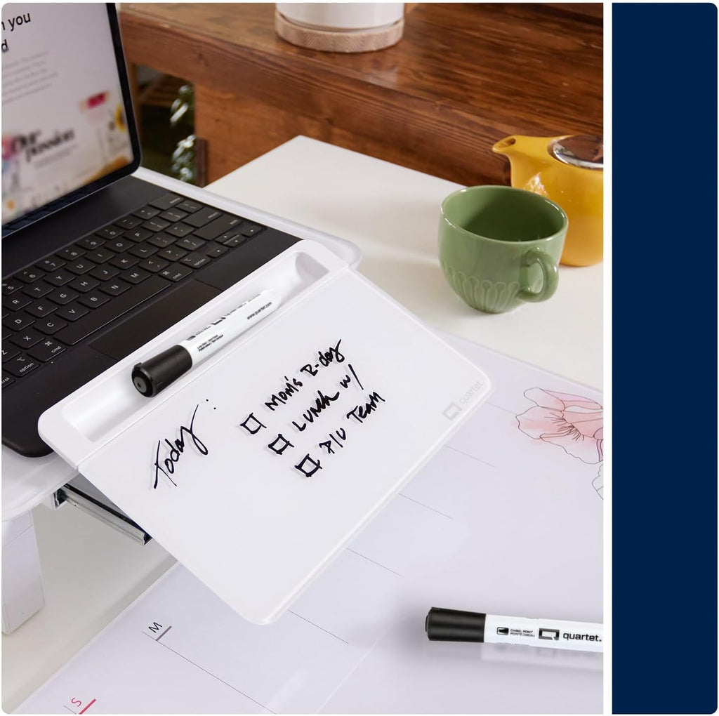 Quartet Dry Erase Markers, Chisel Tip White Board Dry Erase Markers with DryGuard Ink Protection, Office Essentials, Black, 36 Pack (Q120Z02-R)