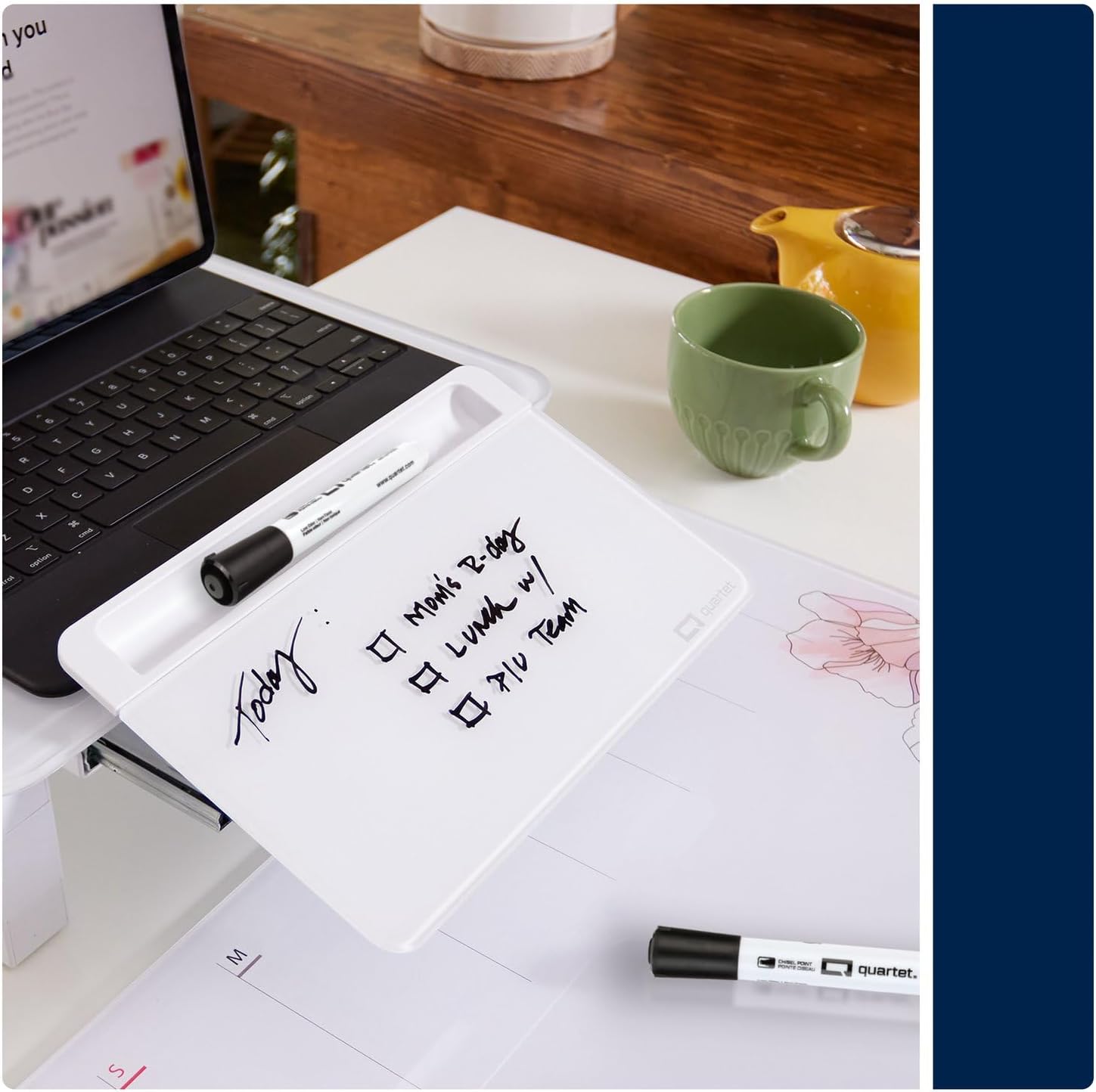 Quartet Dry Erase Markers, Chisel Tip White Board Dry Erase Markers with DryGuard Ink Protection, Office Essentials, Black, 36 Pack (Q120Z02-R)