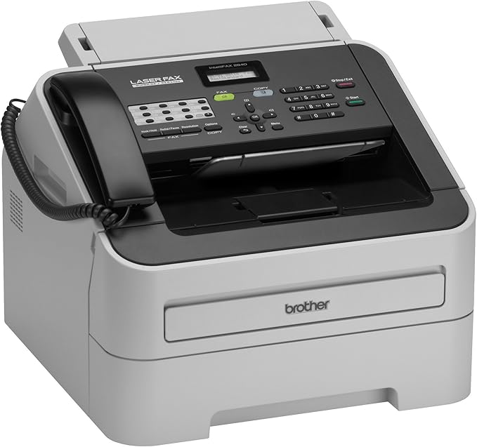 Brother RFAX2840 High Speed Mono Laser Fax Machine (Renewed Premium)