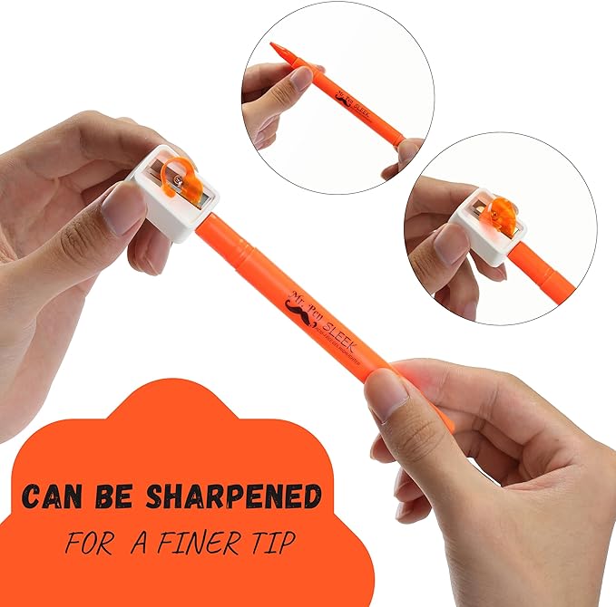 Mr. Pen Gel Highlighters Assorted Colors - 16 Pcs (8 Pastel & 8 Vibrant), No Bleed Bible Highlighters