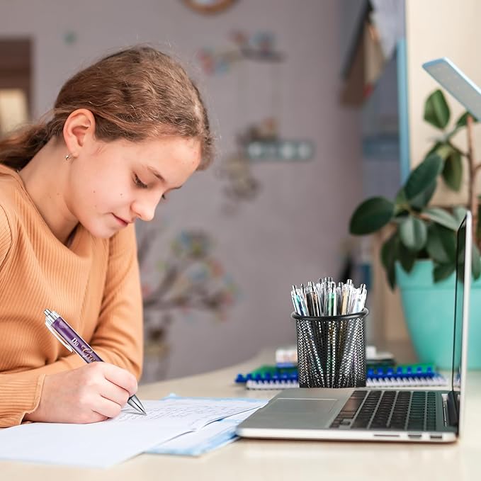 Tinlade 10 Pcs Christian Pens for Women Religious Ink Pens Easter Gifts Inspirational Quotes Bible Verse Ballpoint Funny Office Supplies for Women Men Coworker(Stone)