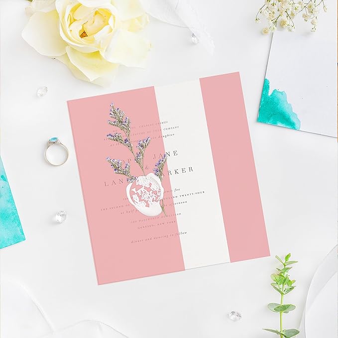 200 Sheets White Cards Blank - 5''x7'' White Card Stock 200gsm/75lb Thick Paper Cardstock, Heavy CardStock Blank for Wedding Invitations, Index Cards, Greeting, Note -PAP07200200