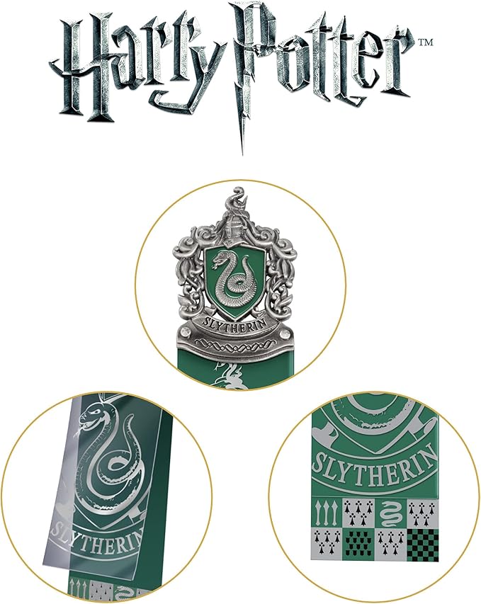 The Noble Collection Harry Potter Slytherin Crest Bookmark