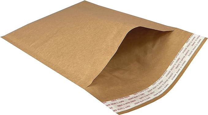 Honeycomb paper padded envelope sealable mailers (100, #2-8.5" x 11")