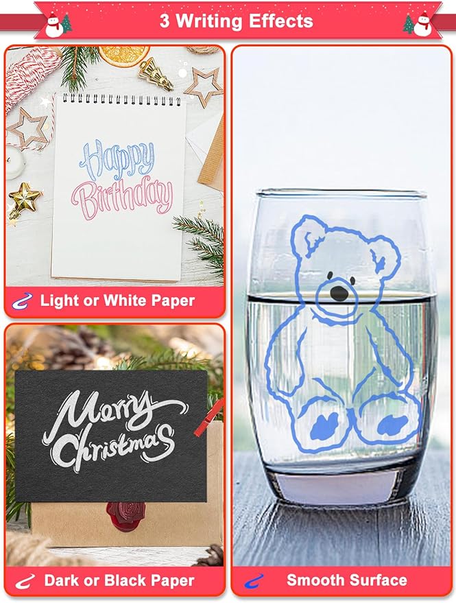 Outline Shimmer Markers, Easter Basket Essentials Stuffers, 18 Glitter Metallic Coloring Gel Pens, Tween Teen Girl Gifts Trendy Stuff, Cute School Art Craft Classroom Supplies Set for Kids Ages 4-16