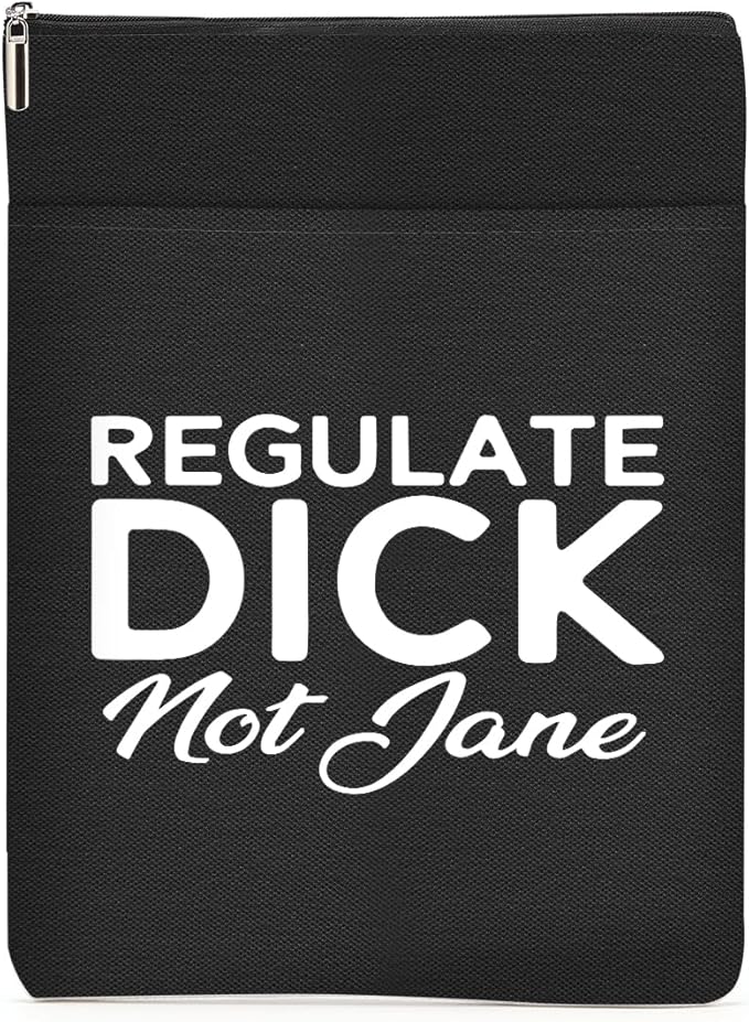 Book Themed Gifts Waterproof Book Sleeve Book Pouch Feminism Reproductive Rights Reading Gifts for Women Friend Book Covers for Paperbacks Book Accessories Book Protector with Zipper and Front Pocket