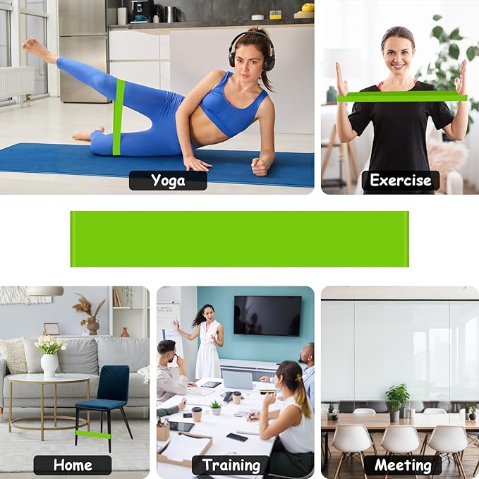 20 Pack Chair Bands for Kids with Fidgety Feet, ADHD Tools for Kids, ROOKEA Sensory Room Must Haves for ADHD Kids Fidget Chair Bands Autism Classroom Must Haves ADHD Tools for Classroom Home Chairs