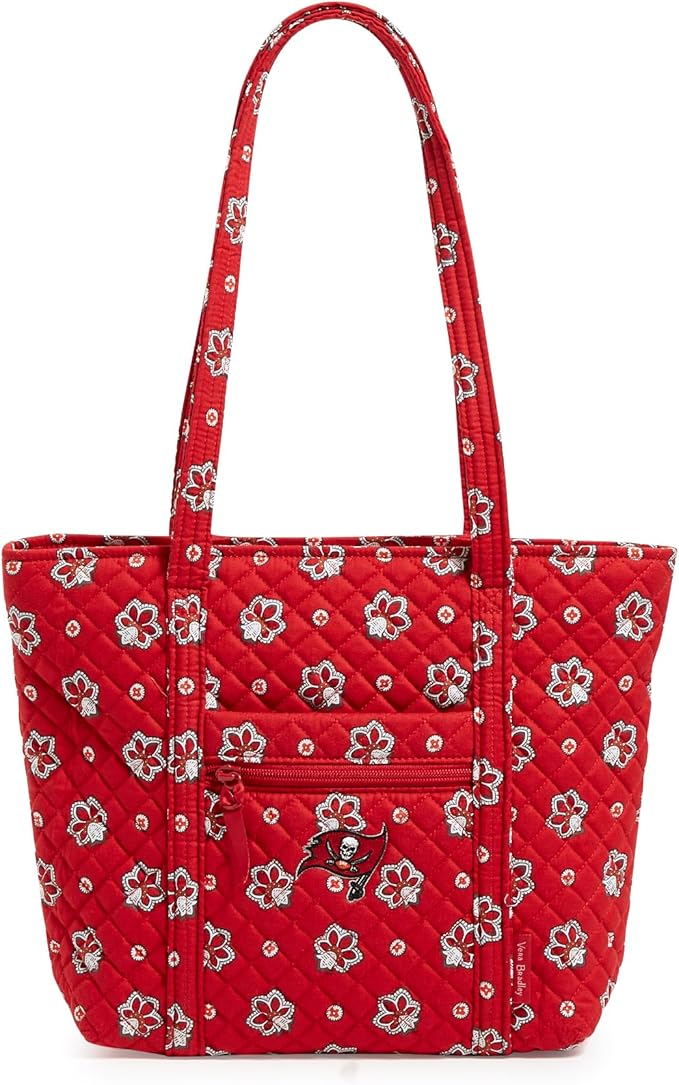 Vera Bradley Women's Cotton NFL Small Vera Tote Bag (Multiple Teams Available)