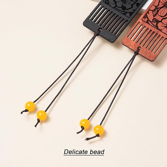 Flower Bookmark Wood Bookmarks for Women Book Lovers,Bookish Gifts for Women (Hollow Flower)