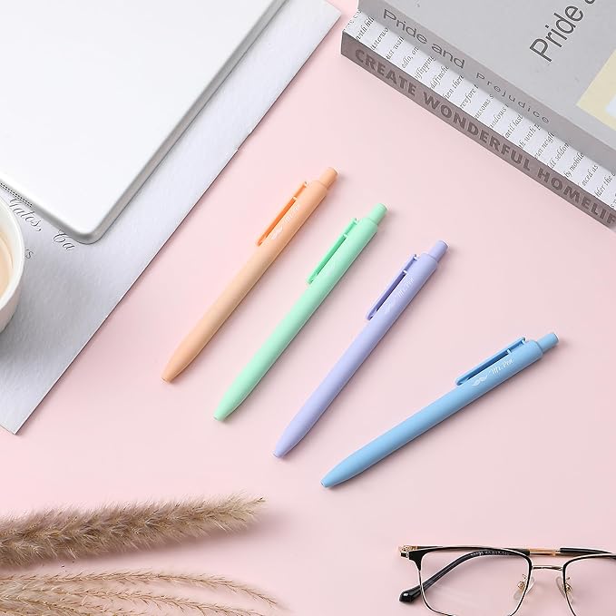 Mr. Pen- Aesthetic Highlighters and Gel Pens, 8 Pack, Assorted Color Highlighters, Colorful Ink Gel Pens, Highlighter Pens, Cute Highlighters, Gel Pens