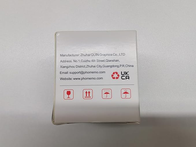 Phomemo Purple Circle Thermal Sticker Label Compatible with M100/M110/M220/M250/M120/M200/M150 Label Maker, Size 1.96" x 1.96" Round Thermal Label