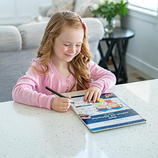 Magic Practice Copybook 6 Workbooks with Disappearing Ink Pens, Reusable Handwriting Practice for Kids, Calligraphy Practice Letter Tracing Books for Kids ages 3-5 (8.7×6.9in)