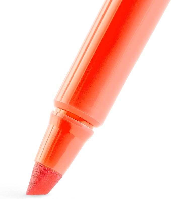 BIC Brite Liner Highlighters, Chisel Tip, 12-Count Pack of Orange Highlighters, Ideal Highlighter Set for Organizing and Coloring
