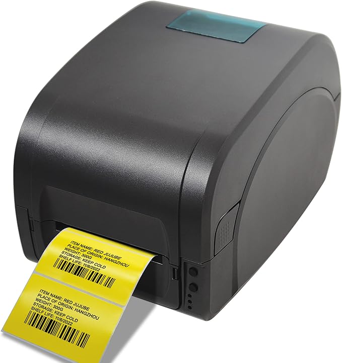 Hybsk 3x2 inch Color Direct Thermal Labels for Shipping, Barcodes, Address, Compatible with Rollo Label Printer & Zebra Desktop Printers(3"x2",Yellow)