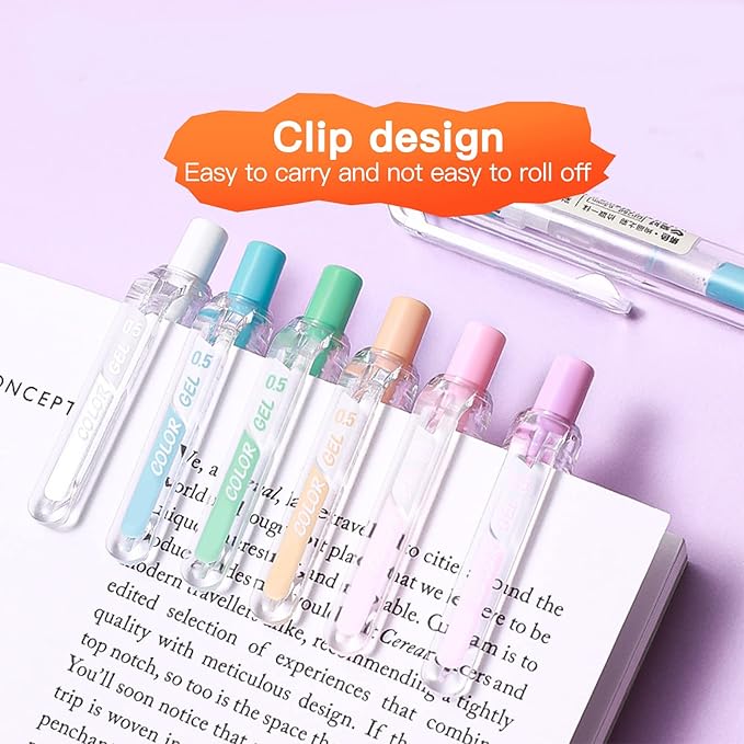 Yogurt color Journal Planner Pens Colorful 0.5mm Markers Fine Tip Drawing Pens Porous Fineliner Pen for Bullet Journaling Writing Note Taking Coloring Art Office School Supplies (6 yogurt color)