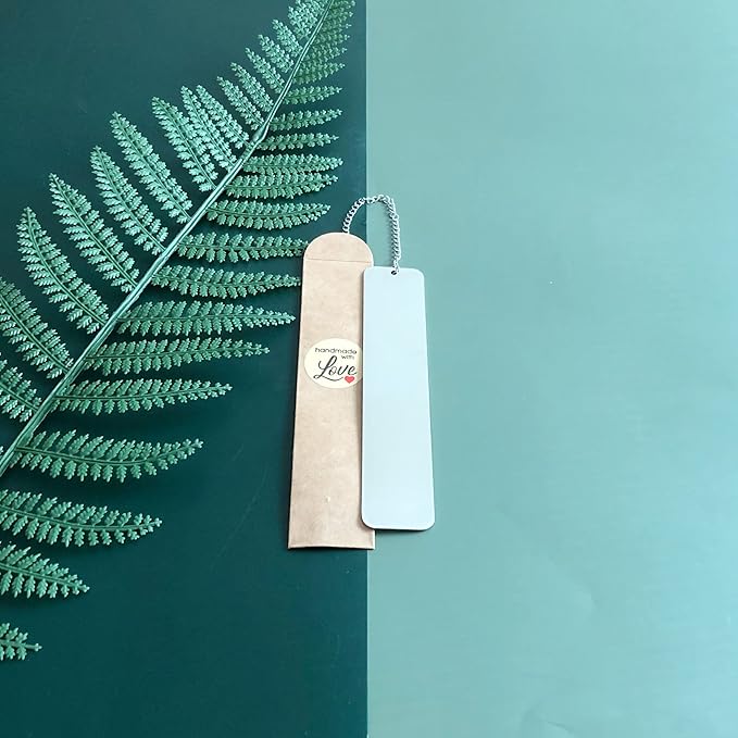 Bookmark for Daddy Thank You Birthday Gifts Papa I Love You Bookmarks Appreciate Fathers Day Present Dad Personalized Book Lover Retirement Christmas Keepsakes Book Mark with Chain from Son Daughter