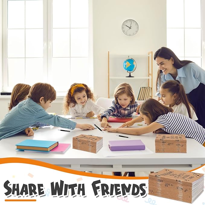 Yeaqee 72 Pcs Motivational Pens Notepads Gifts Set Inspirational Quote Ballpoint Pen Small Notebook Mini Journal Bulk Gifts for Teacher Coworker Gifts Women Office School(Positive)