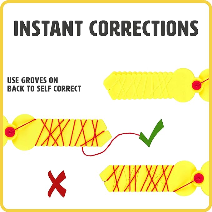 LEARNING WRAP-UPS SELF-CORRECTING Math Intro Key Kit with Self Correcting Math Problems for Kids Grade Level K-5