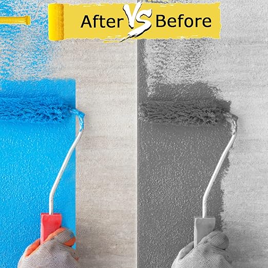 Blue Tape, Painters Tape, Masking Tape, 0.94 Inch x 60.1 Yards, 6 Rolls, Washi Paper, No Residue Painting Tape for Multi-Purpose, Kids Arts and Crafts, Scrapbooking Supplies, DIY Projects, Labeling