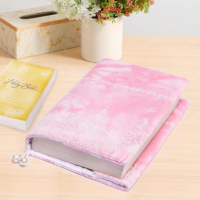 Cute Book Covers - Fabric Dust Jackets for Books - Book Protector for Book Lovers - Book Covers for for Paperbacks, Hardcover,Bibles - Soft Cover Book Sleeve for AA Books
