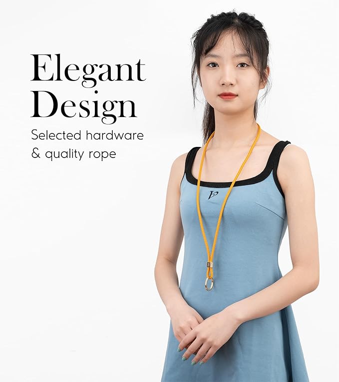 SENLLY Neck Lanyard Strap for Keys, Original Minimalist Design KeyChain Holder