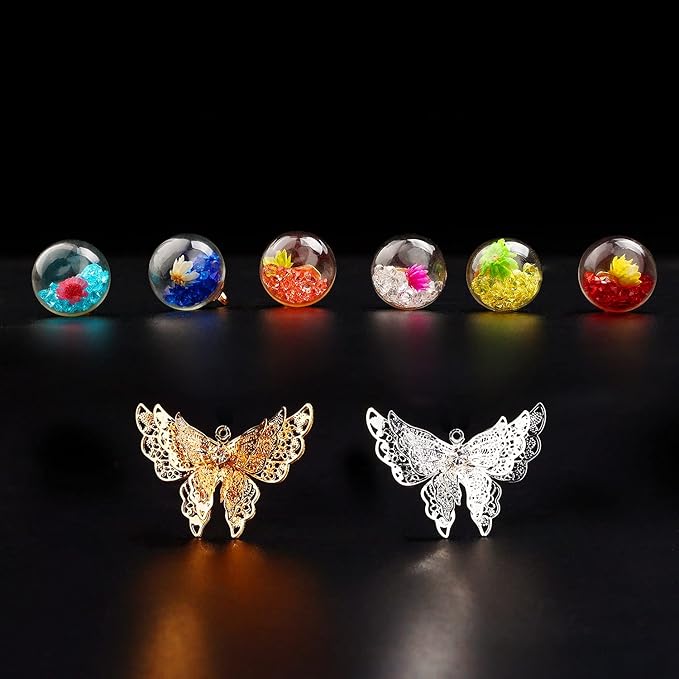 Toirxarn Gold Leaf Bookmark with Butterfly Charm - Elegant Bookmarks for Women, Book Lovers Gifts, Book Marker for Reading, Teacher Appreciation Gifts, Unique Birthday Gifts, Religious Gifts