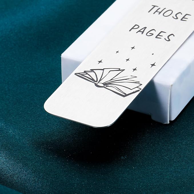 Funny Spicy Bookmark for Women Adult Female Friends Book Reader Romance Dark Novel Lovers Gifts Sister Valentines Day Birthday Gift Idea Book Club Present Funny Christmas Stocking Stuffers for Women