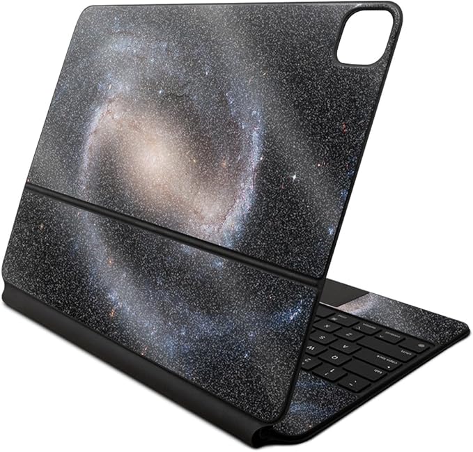 Glossy Glitter Skin Compatible with Apple Magic Keyboard for iPad Air 13-inch (M2) 2024 - Eridanus - Premium 3M Vinyl Protective Wrap Decal Cover - Easy to Apply | Crafted in The USA by MightySkins