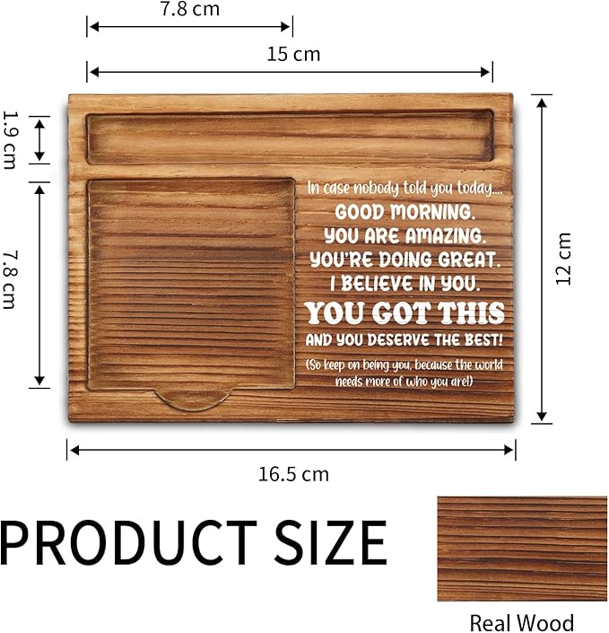 Appreciation Sticky Note Holder, Inspirational Thank You Appreciation Quote Gifts for Leader Boss Women Mentor Coach Manager Employee Coworker Self-Stick Note Pad Holders ZSS19