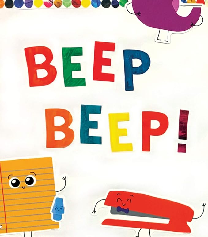 World of Eric Carle 219 Colorful Bulletin Board Letters for Classroom, Eric Carle Numbers & Letters Bulletin Board Cutouts, Colorful Cutouts for Bulletin Board, Cork Board, Chalkboard, Classroom Décor