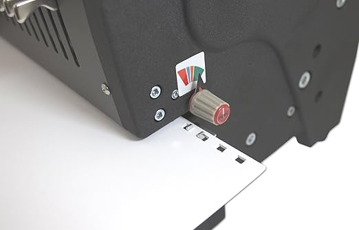 Akiles AWM-EX31 Model WireMac-EX31 All-in-One Electric Wire Punch and Manual Wire Closer, 3:1 Pitch, 3/16" to 9/16" Wire Closing Capacity, Square (4x4 mm) Hole Size, All 40 Disengageable Pins