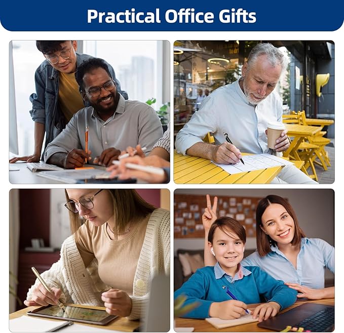 50 Pcs Inspirational Pens Batch, Motivational Ballpoint Pen with Writing Touch Screen And Mobile Phone Stand 3-in-1, Black Ink Office Encouraging Quotes, Office School Supplies Inspirational Gifts