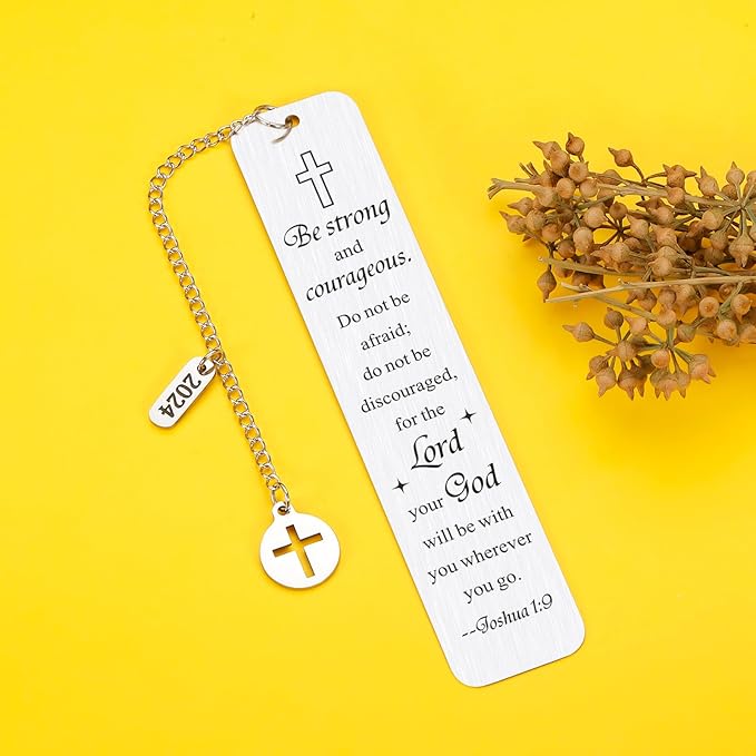 Baptism Gifts for Boys Girls Kids Bible Verse Back to School Supplies Bookmark Birthday Baseball Gifts Inspirational Christian Gifts for Women Men for Teen Boy Christmas Faith Based Gift