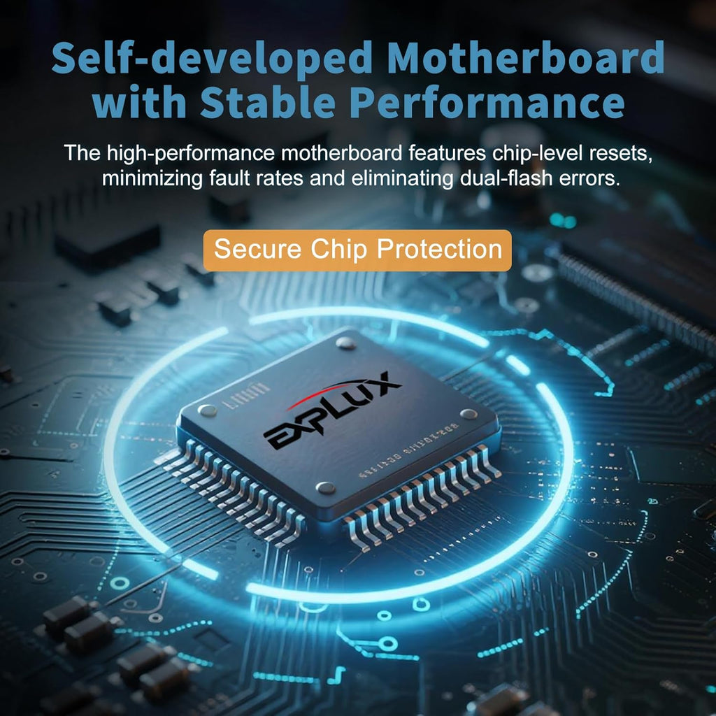 EXPLUX A4 DTF Printer,with XP600 printhead with Anti-Clogging Technology + 200% high Speed Printing,for DIY T-Shirt,Other Textiles,2-Year Ink Included