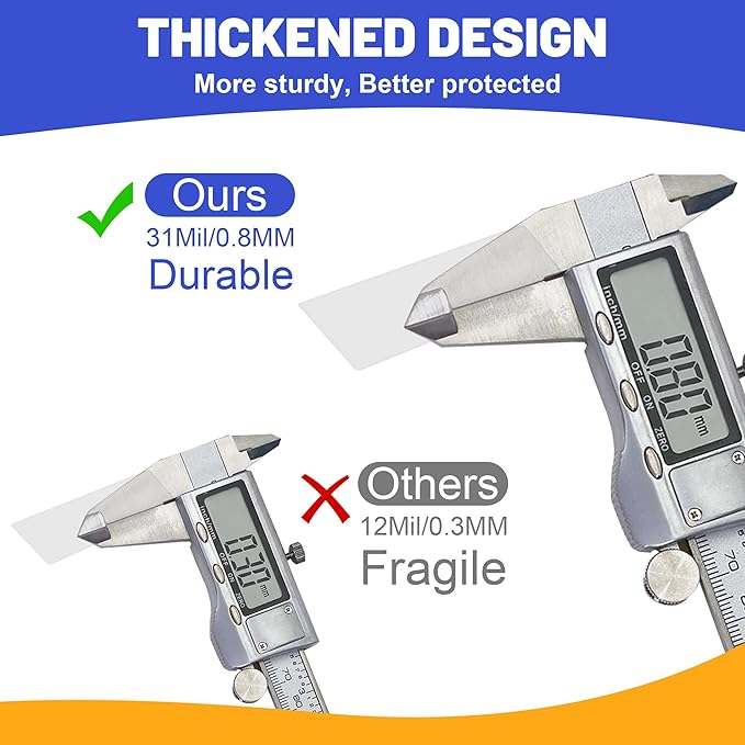 10 PCS Social Security Card Protector Sleeves/New Medicare Card Protector Sleeve/Credit Card Holder,31 Mil Soft Clear Plastic Card Sleeves, Waterproof SSN Card Protector