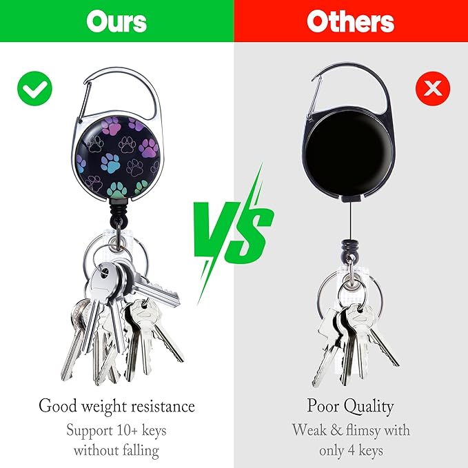 Cute ID Badge Holder with Lanyard Retractable Badge Reel Clip Funny Lanyards for ID Badges Name Tags Keychain for Office Teacher Doctor Student Women Men Nurse Accessories for Work