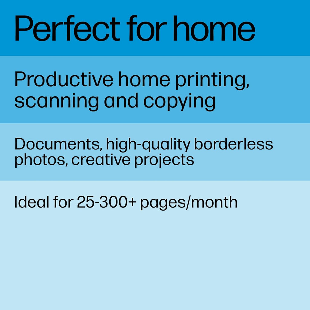 HP ENVY Inspire 7955e Wireless Color Inkjet Printer, Print, scan, copy, Easy setup, Mobile printing, Best-for home, 3 month Instant Ink trial included, White