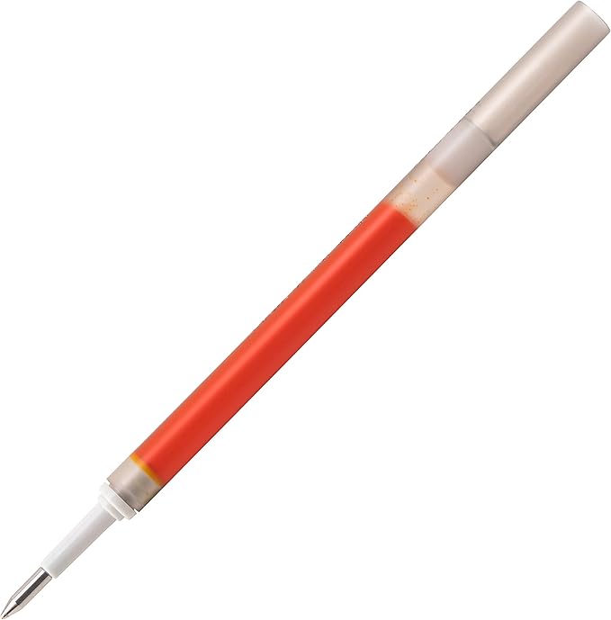 Pentel Refill Ink - For EnerGel Gel Pen, 0.7mm Metal Tip, Medium, Yellow Ink, 12 pack (LR7-G)