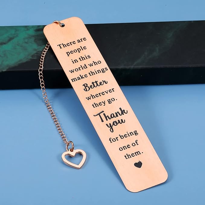 Thank You Gifts for Women Inspirational Employee Appreciation Gifts Bookmark Bulk Gifts for Coworkers Christmas Gifts Leader Boss Lady Birthday Valentines Boss Gifts Farewell Retirement Teacher Nurse