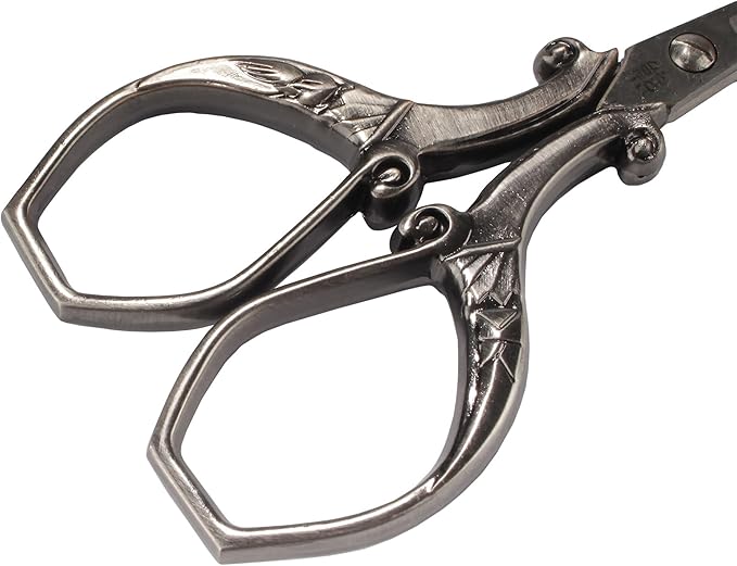 JubileeYarn Chinese Wing & Cloud Embroidery Scissors - Silver - 30 Scissors