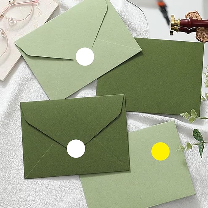 Dot Stickers,Pack of 2400 Round Color Coding Circle Dots Stickers Labels (3/4",Whtie)