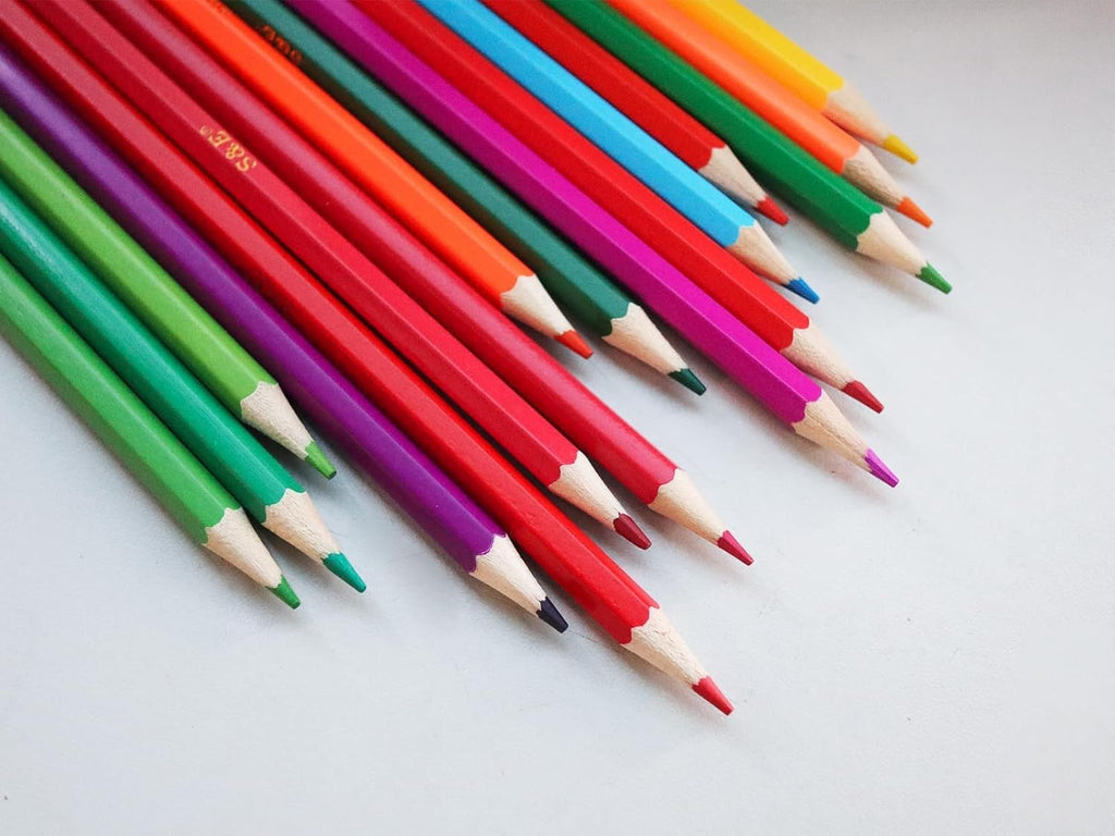 S & E TEACHER'S EDITION 50Pcs Colored Pencils,50 Vibrant Colors, Drawing Coloring Pencils for Kids Back to School Supplies for Teachers