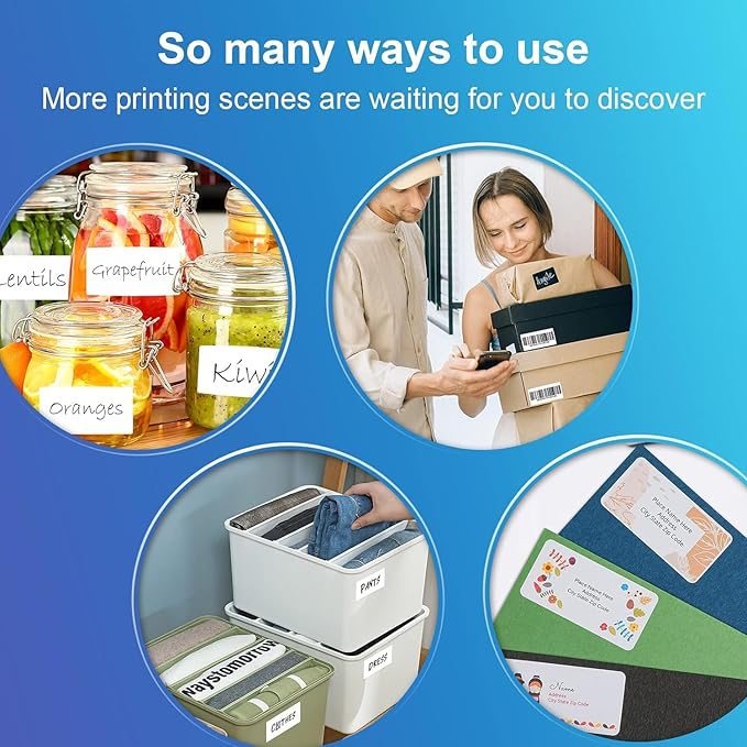 10up Shipping Address Labels 2" X 4" Label, Matte Stickers Paper Compatible with Laser & Ink Jet Printers, 1000 Sheets-10000 Labels (5163/8163 /18163)