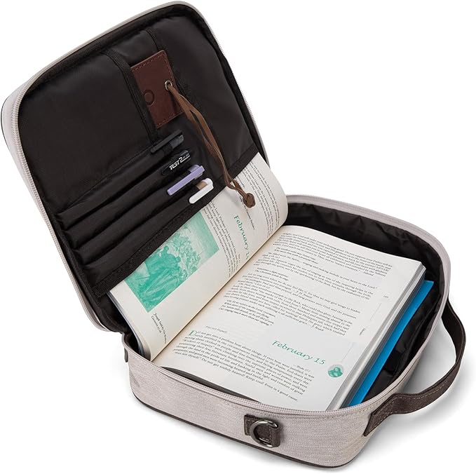 Montana West Bible Covers for Women Bible Cases with Leather Bookmark Protective Crossbody Carrying Book Case for Church Travel Gift