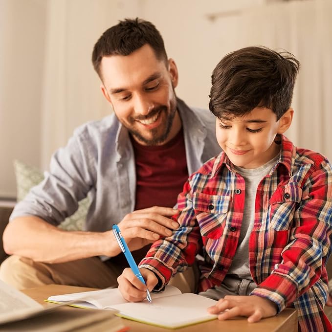 Zonon 12 Pieces Inspirational Pens Bulk Easter Basket Stuffers Motivational Quotes Ballpoint Pens with Stylus Tip Inspirational Gifts for School Office Teachers(Fresh Color,Bible Style)