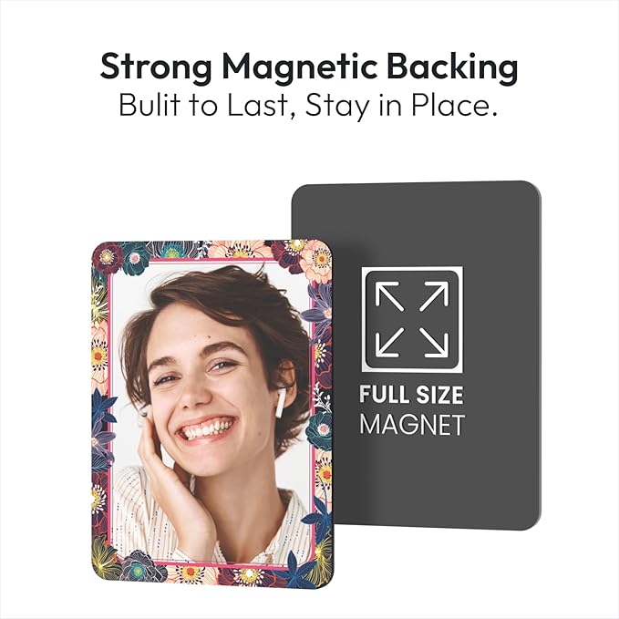 Locker Mirror Magnetic for Girls and School Locker, Strong Magnetic Mirror for Locker, Magnet Mirror for Locker, Locker Accessories, 1 Pack, 5 inxh x 7 inch