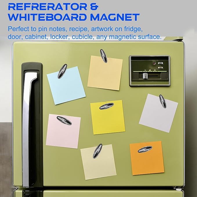 Rattle Fidget Magnets Snake Eggs for Adults, Magnetic Oval Toy for Men, Compatible with Ferrite Putty Office Desk Decor, 18PCS Gift for Teachers, Researchers