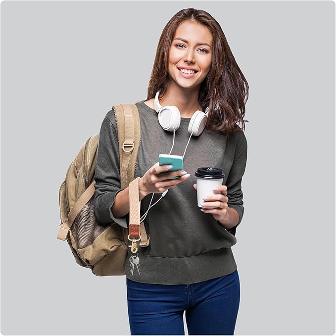 Fishent Stretchy Wristlet Keychain,Braided Cute Wrist Lanyards for Keys, Key Chain Holder for Women Men, Wrist Strap Keychain for Car Keys Phone Camera Wallet ID Badges Card (Pink Sands)